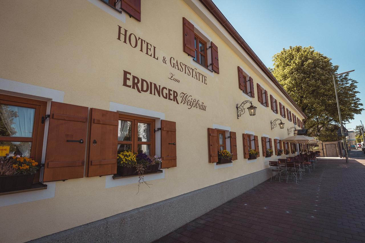 Hotel & Gaststaette Zum Erdinger Weissbraeu München Exteriör bild